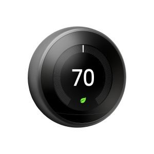 Google Nest Learning Thermostat 3rd Generation – Carbon Black