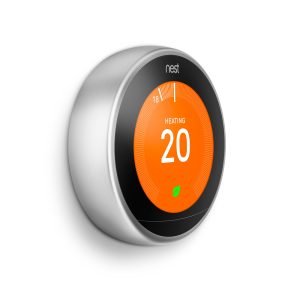 Google Nest Learning Thermostat 3rd Generation – Stainless Steel