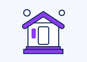 clipart icon of a smart doorbell.
