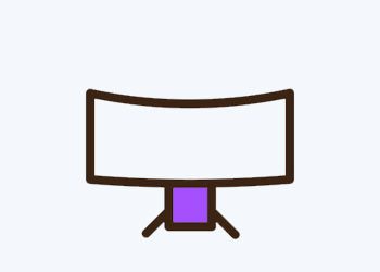 clipart image of a TV screen