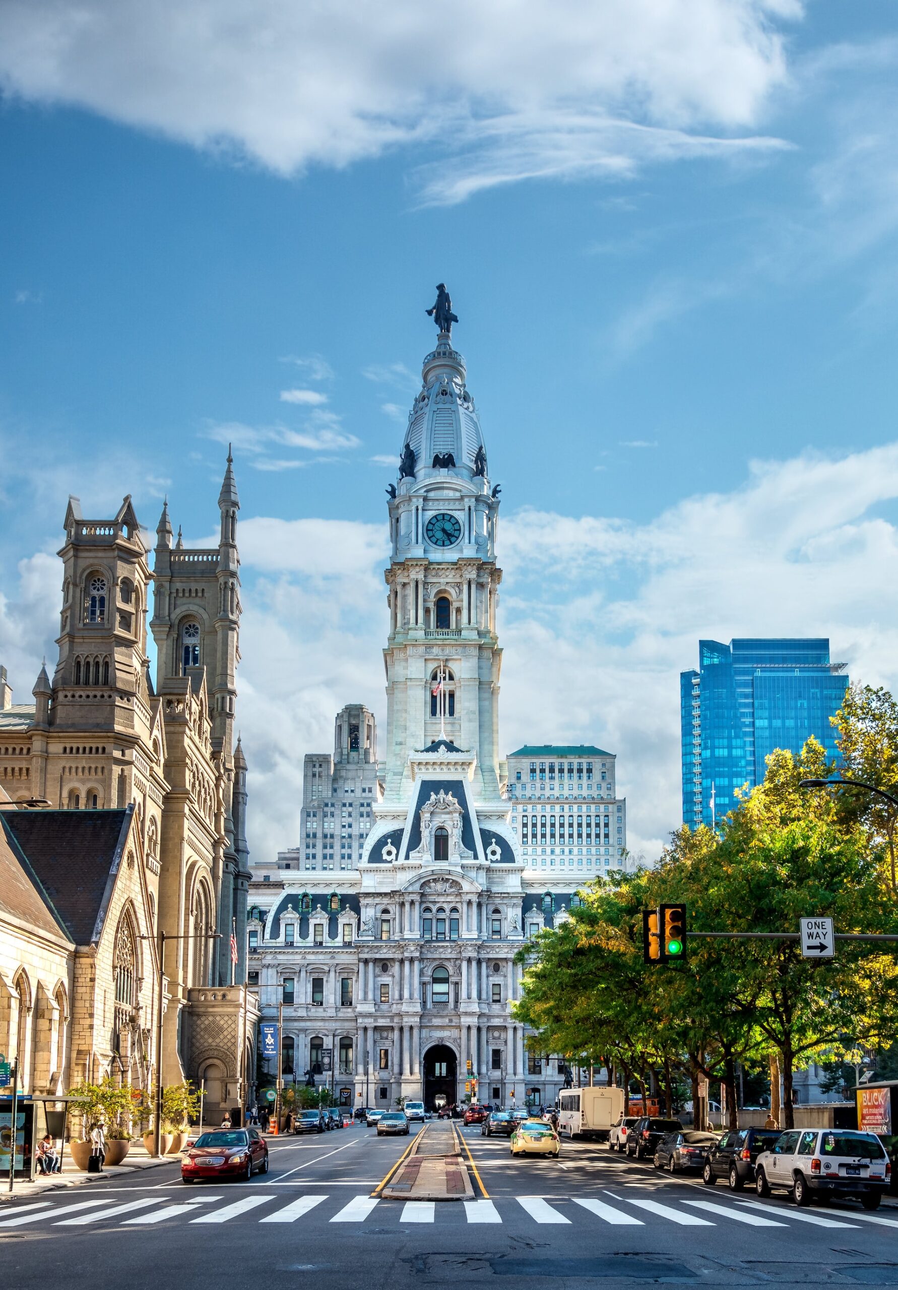 Philadelphia City Hall in Philadelphia, Pennsylvania.