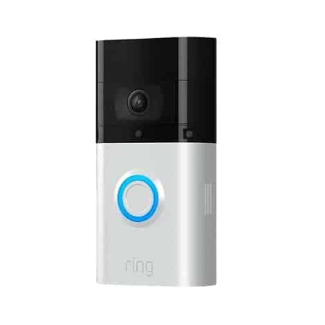 Ring Doorbell 3 Plus smart doorbell system with Bluetooth capability.