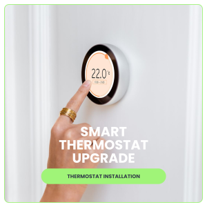 Smart thermostat installed by Geeks on Site's team of smart thermostat installation experts.