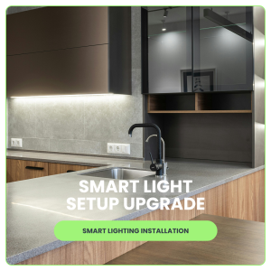 under the cabinet lighting fixtures in a kitchen near a sink.