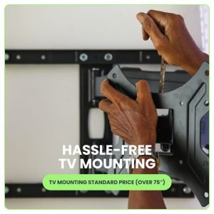 TV Mounting Service Geeks on Site