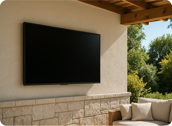 Outdoor Wall TV_simple