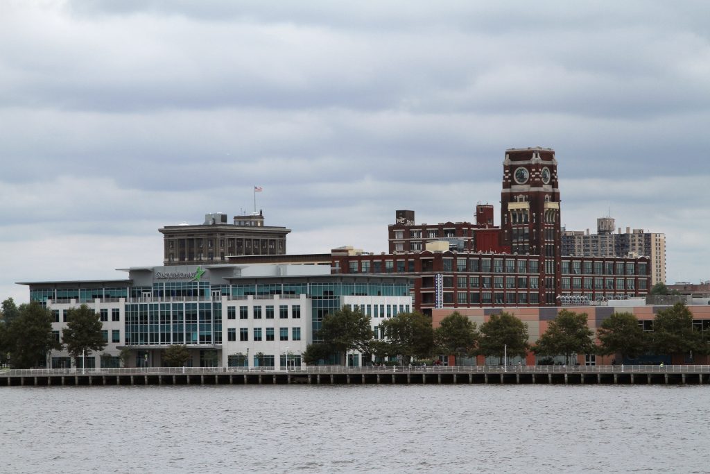view of Camdem waterfront, NJ