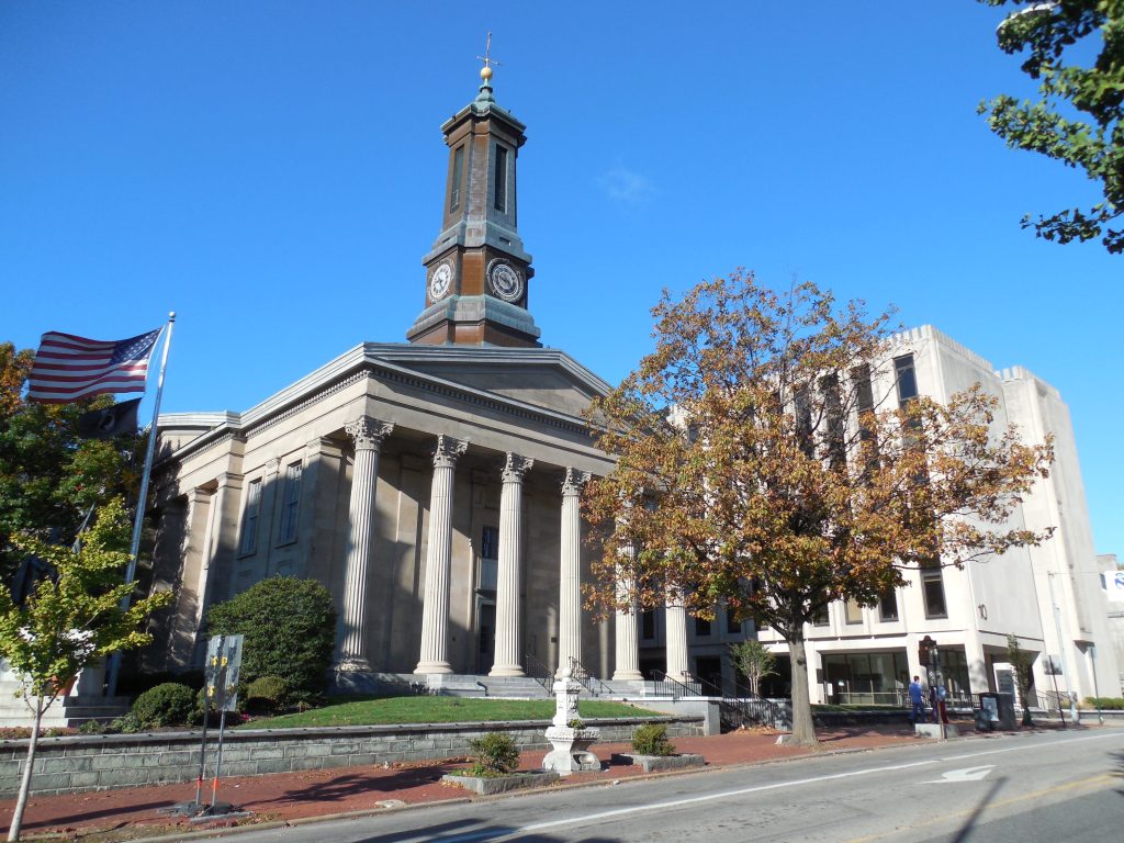 Chester County courthouse in West Chester, PA