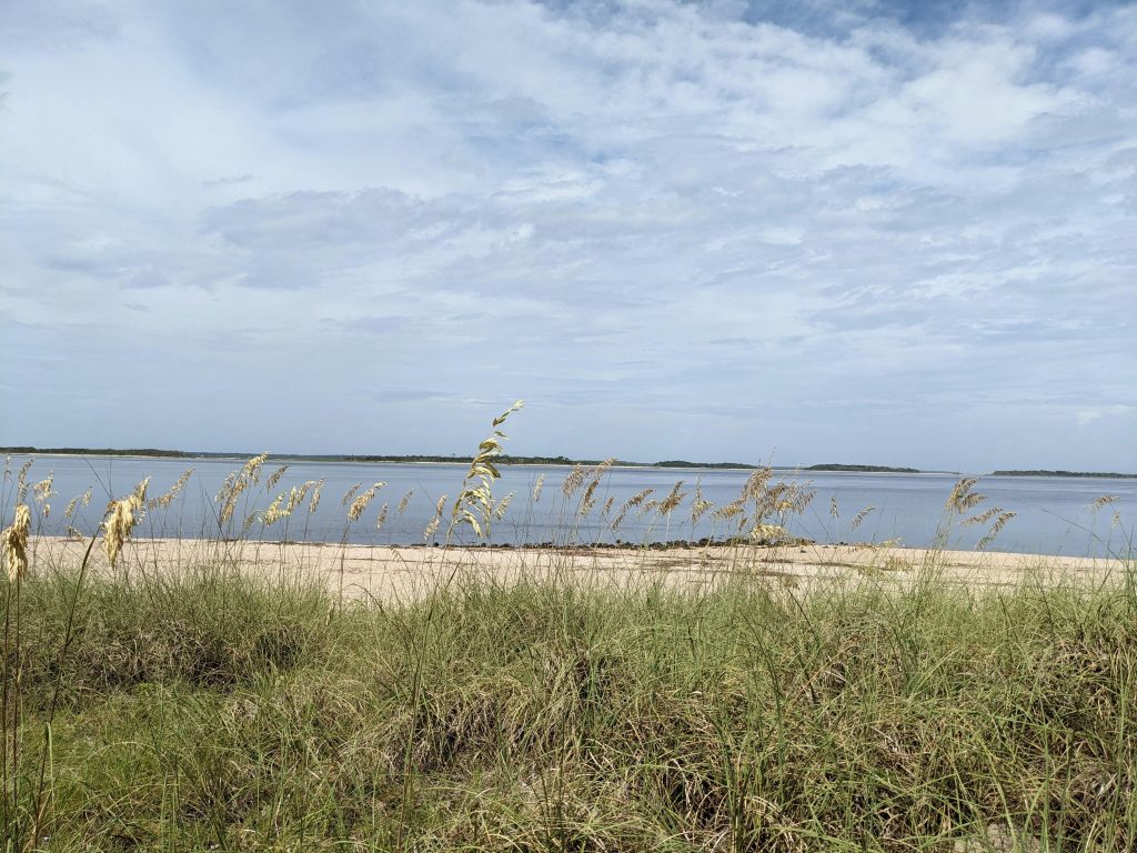 public beach in Fernandina Beach, FL