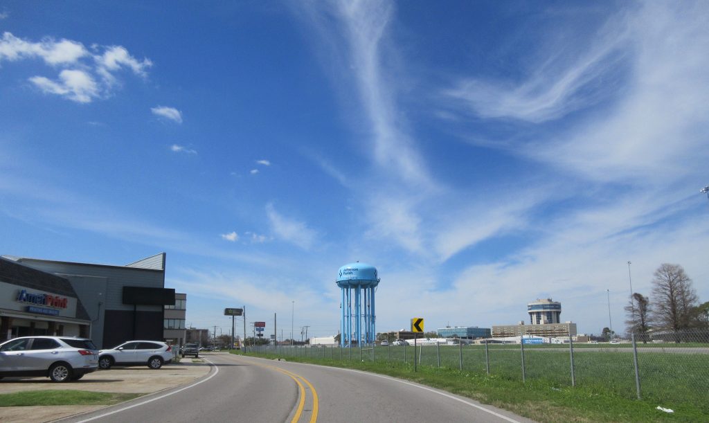 water tower in Metairie, Louisiana