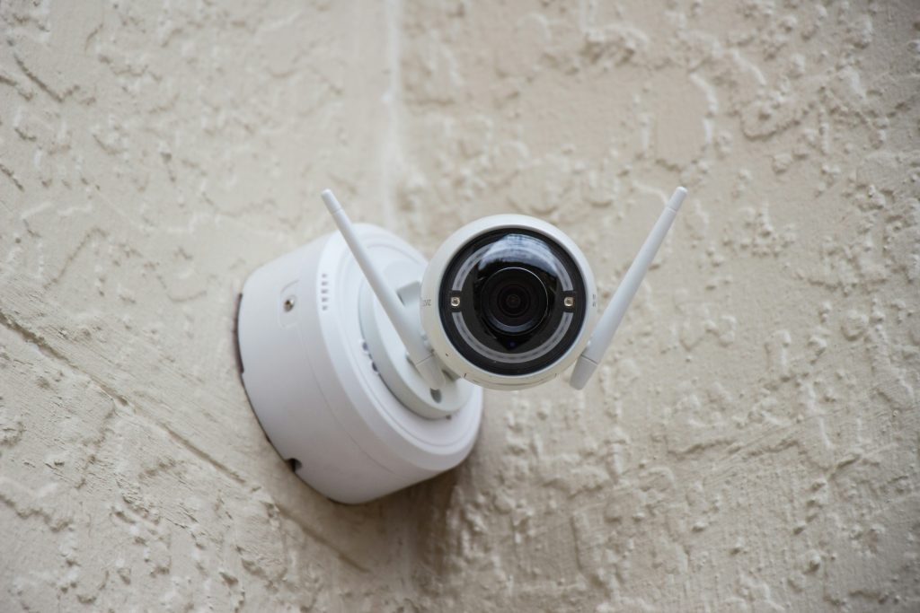 security camera installation
