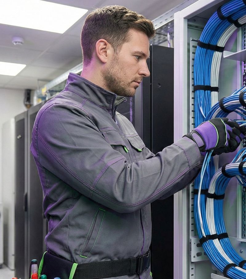 profesional networrk cabling