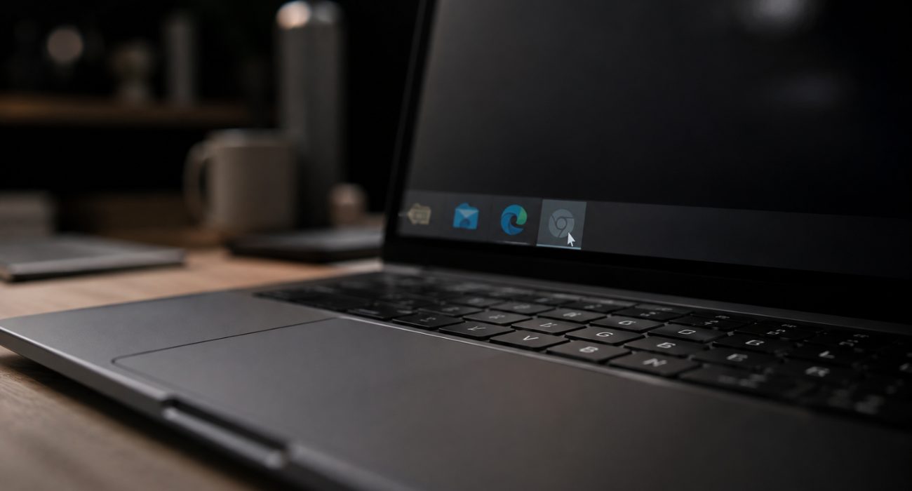 Windows laptop with a web browser that won’t open