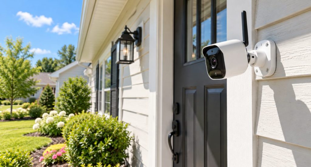 Cellular security camera using 4G LTE instead of home WiFi