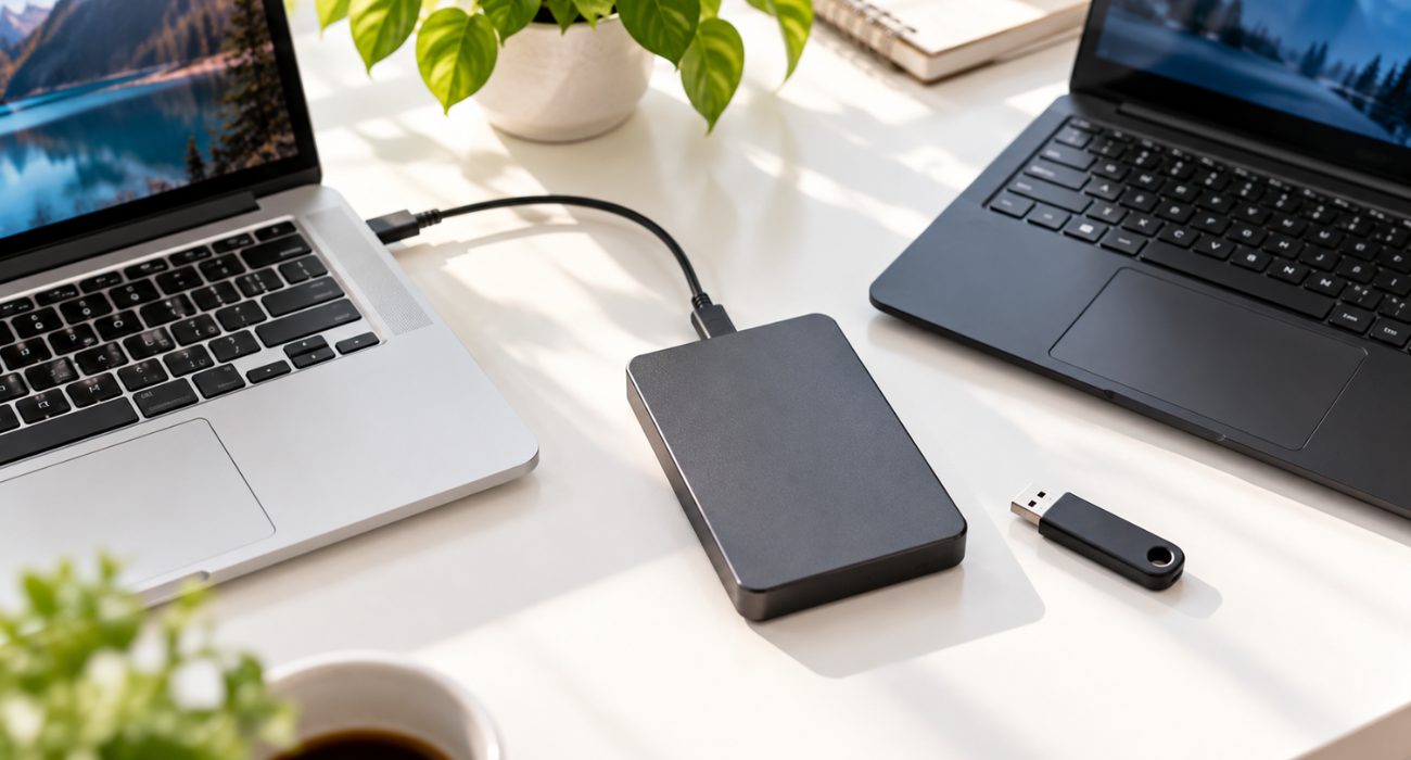 External hard drive between Windows and Mac laptops for choosing the right file system