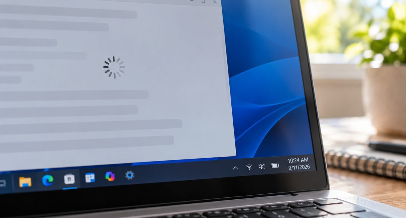 Frozen Windows application while the operating system remains responsive