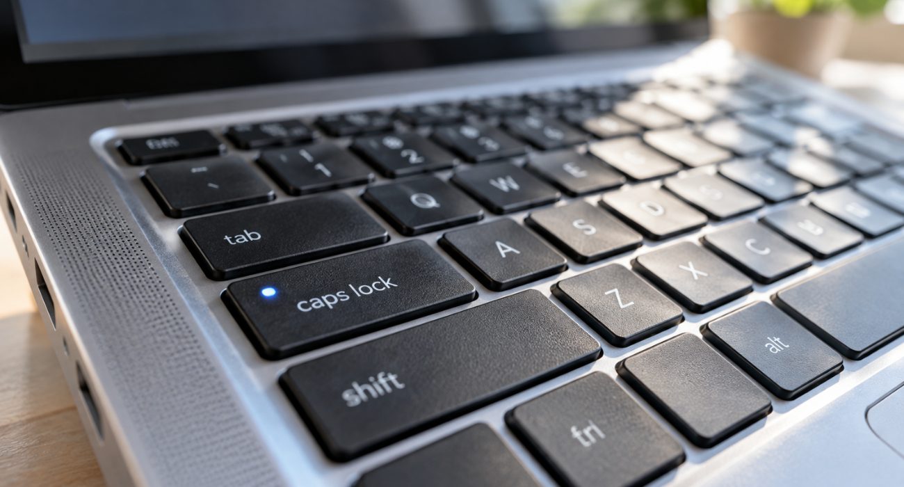 Laptop keyboard key used to check whether a frozen computer still responds